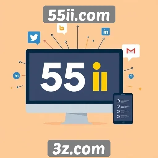 Estratégias de marketing utilizadas por 55ii.com